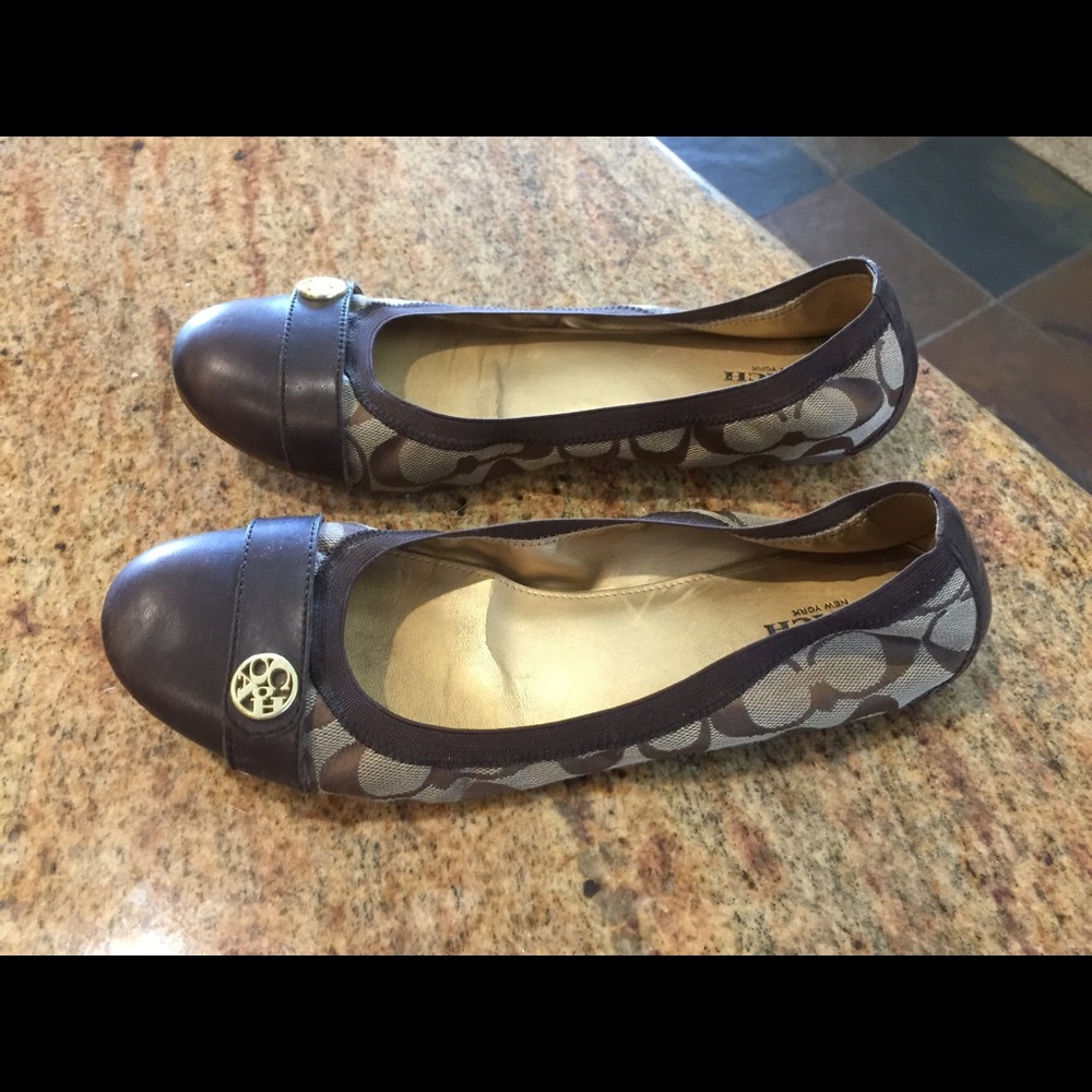 Coach Ballet Flats 9